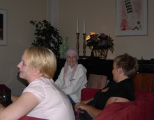 Linda, Simone og Britte Dallund maj 2007